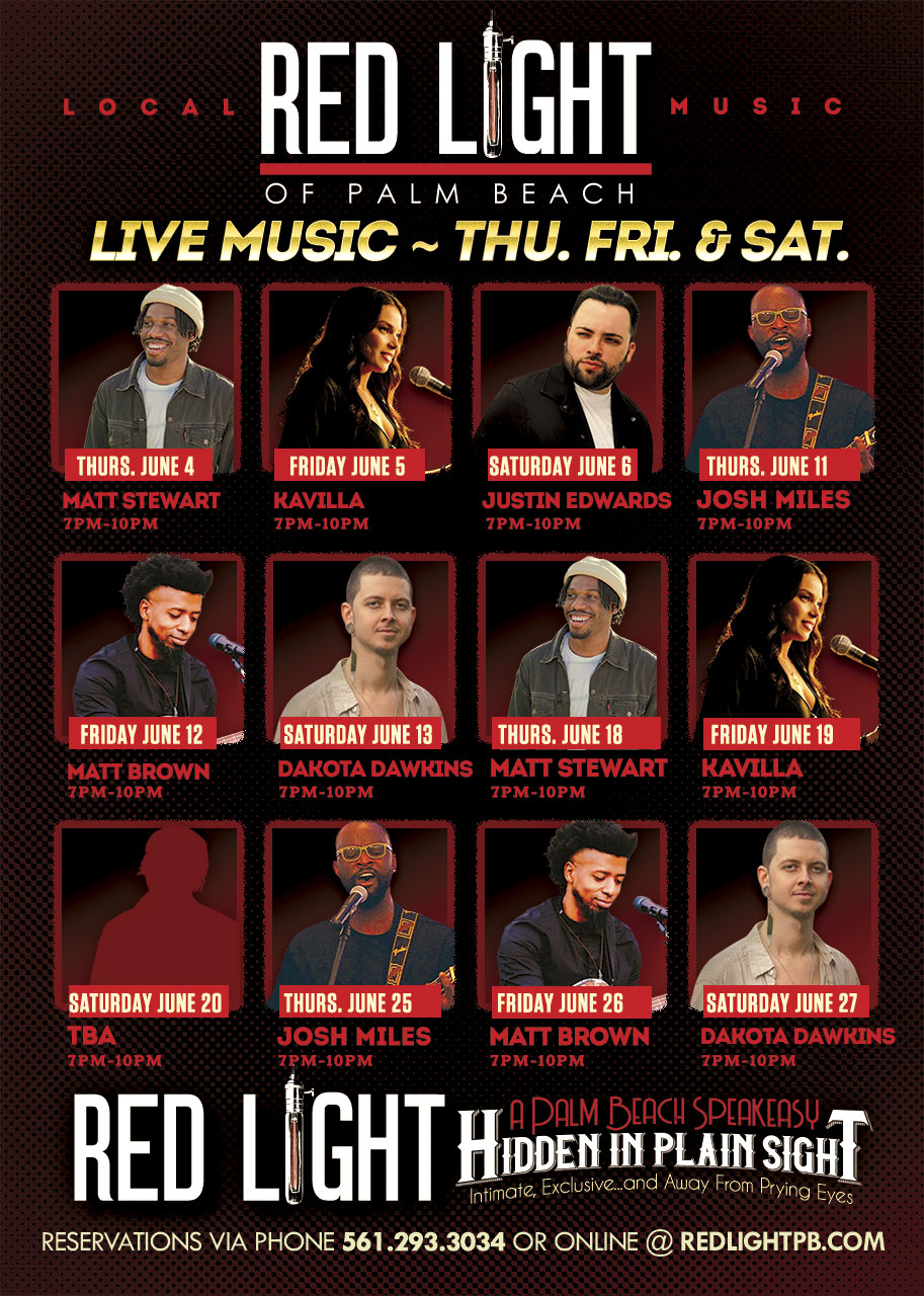 RedLight Live Music Schedule